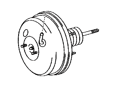 Toyota Solara Brake Booster - 44610-06280