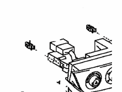 2004 Toyota Solara A/C Switch - 55902-AA010
