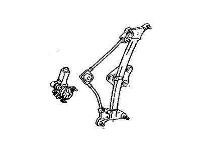 Toyota Solara Window Regulator - 69820-06080