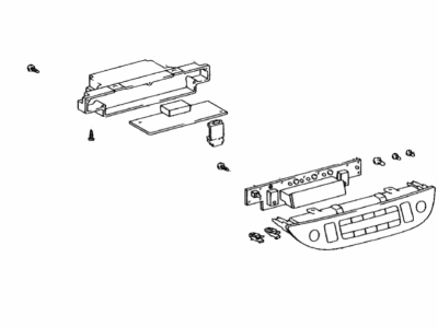 Toyota 55900-06071 Control Assy, Heater Or Boost Ventilator