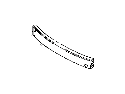 Toyota 52021-AA040 Reinforcement Sub-Assy, Front Bumper