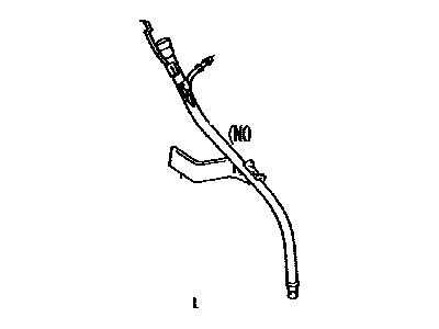 Toyota 35013-06070 Tube Sub-Assy, Transmission Oil Filler