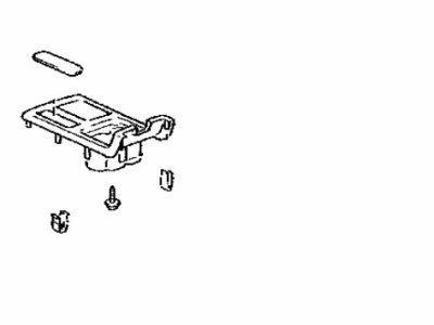 Toyota 58805-AA010 Panel Sub-Assy, Console, Upper Rear