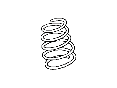 2016 Toyota Land Cruiser Coil Springs - 48131-60D40