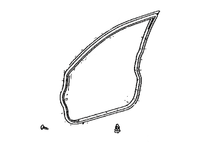 Toyota Camry Door Seal - 67861-AA040