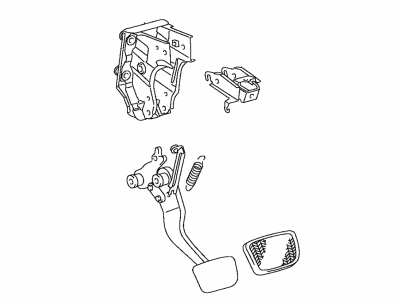 Toyota 47110-06050 Support Assy, Brake Pedal