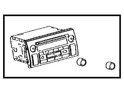 Toyota 86120-AA050 Receiver Assembly, Radio