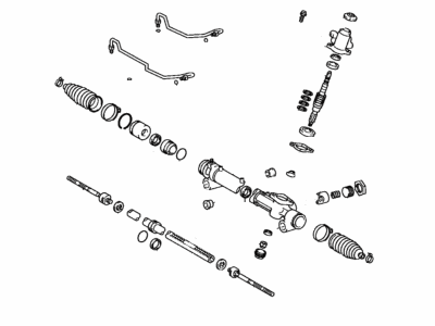 Toyota 44250-06140 Power Steering Gear Assembly(For Rack & Pinion)