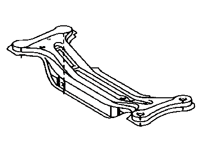 Toyota Camry Rear Crossmember - 51206-06050