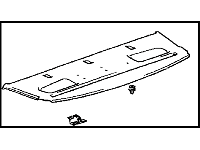 Toyota 64330-AA220-B1 Panel Assy, Package Tray Trim