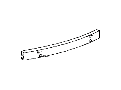 Toyota 52171-AA040 Reinforcement Sub-Assy, Rear Bumper