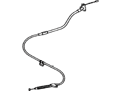 Toyota 46420-06050 Cable Assembly, Parking Brake