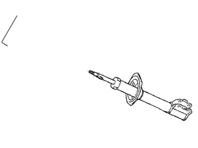 Toyota 48520-A9260 Shock Absorber Assembly Front Left