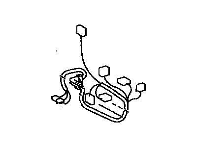 Toyota 82152-06680 Wire, Front Door, LH