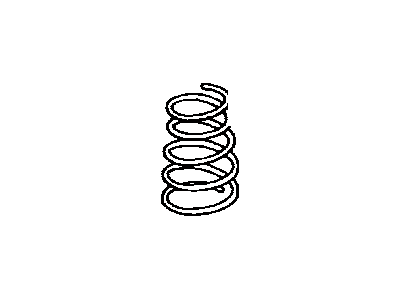 Toyota 48231-AA220 Spring, Coil, Rear