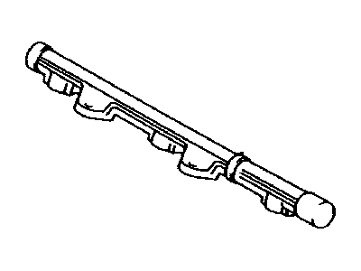 Toyota 23814-0H010 Pipe Sub-Assy, Fuel Delivery