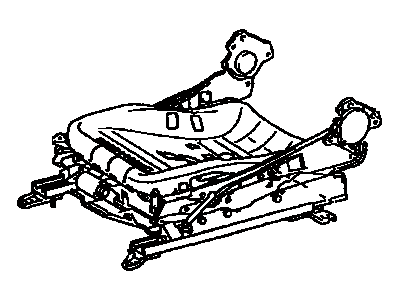 Toyota 72020-33210 Adjuster Sub-Assy, Front Seat, LH
