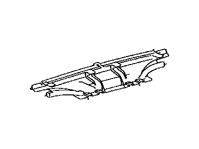 Toyota 55950-AA020 Nozzle Assy, Defroster