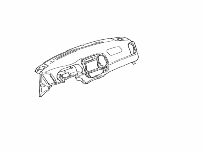 Toyota 55401-AA040-B3 Pad Sub-Assy, Instrument Panel Safety