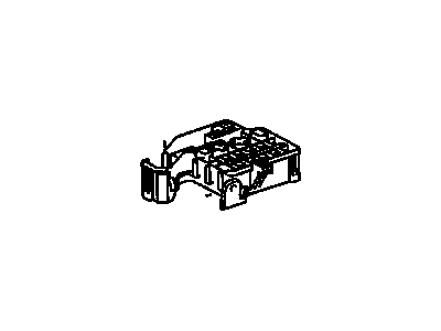 Toyota 82741-06020 Block, Engine Room Relay