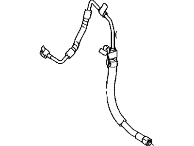 Toyota 44411-06080 Hose, Pressure Feed