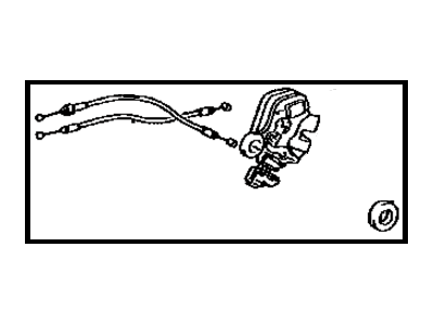 2003 Toyota Camry Door Latch Assembly - 69050-AA020