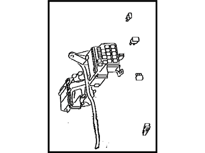 Toyota 82116-06101 Wire, Engine Room Main