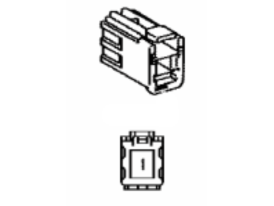 Toyota 90980-12043 Housing, Connector F