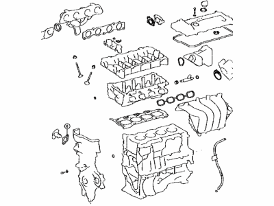 Toyota 04112-0S050 Gasket Kit, Engine Valve Grind