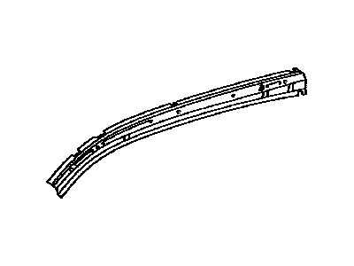 Toyota 61304-0C050 Reinforcement, Roof Side Rail, Inner LH