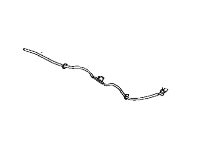 Toyota 90068-33033 Hose, Rear Washer