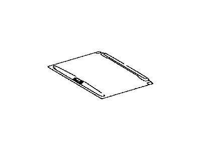 Toyota 63306-0C031-B3 Trim Sub-Assembly, SUNSHADE