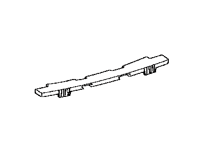 Toyota 52154-0C010 Support, Rear Bumper