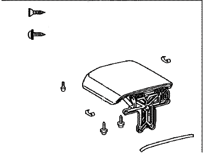 Toyota 58905-0C032-C0 Door Sub-Assembly, Console Compartment