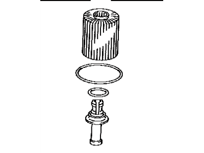 Toyota 04152-38010 Element Kit, Oil Filter