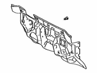 Toyota 55210-0C042 INSULATOR Assembly, Dash