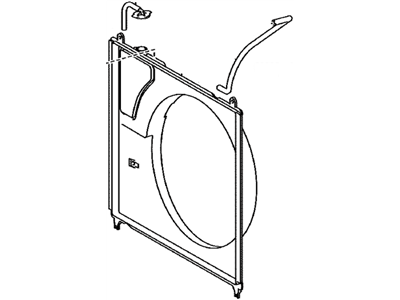 Toyota 16711-0P100 SHROUD, Fan