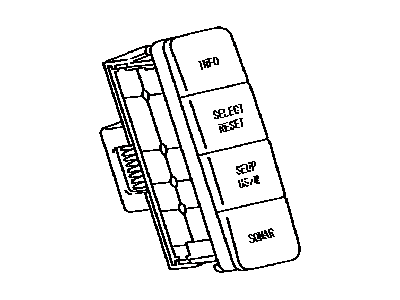 Toyota Tundra Hazard Warning Switch - 84977-0C040