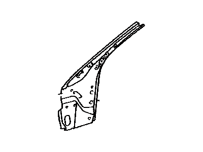 Toyota 61161-0C040 Pillar, Front Body, Inner