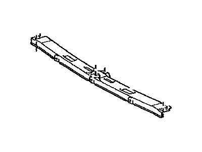 Toyota 52521-0C040 Retainer, Front Bumper, Upper Center