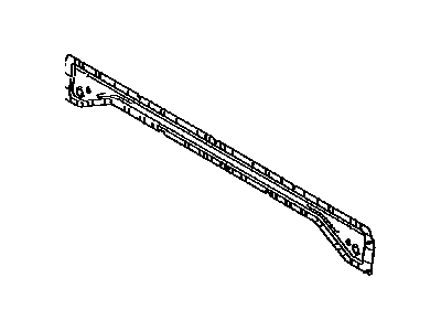 Toyota 64116-0C040 Reinforcement, Cab Back, Upper