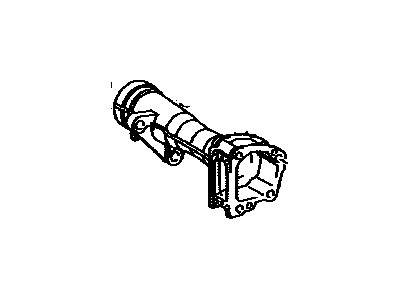 Toyota 41321-34020 Tube Assy, Front Differential