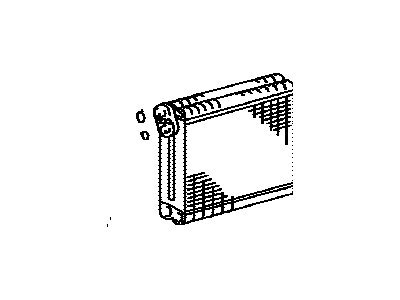 Toyota 88501-0C071 EVAPORATOR Sub-Assembly