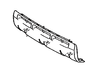 Toyota 53911-0C090 Panel, Front Valance