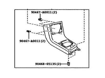 Toyota 58805-0C120-E0 Panel Sub-Assembly, Cons