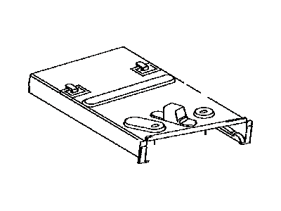 Toyota 74104-0C040 Retainer Sub-Assy, Front Ash Receptacle