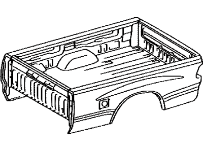 Toyota 66000-0C321 Body Assembly, Rear