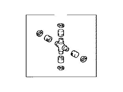 Toyota Sequoia Universal Joint - 04371-0C081