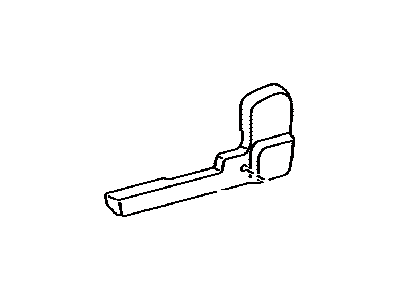 Toyota 71878-0C110-C0 Cover, Rear Seat RECLINING