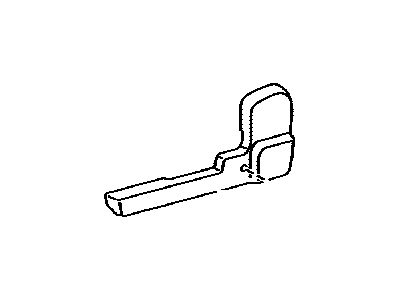 Toyota 71878-0C020-E0 Cover, Rear Seat Reclining, Inner RH